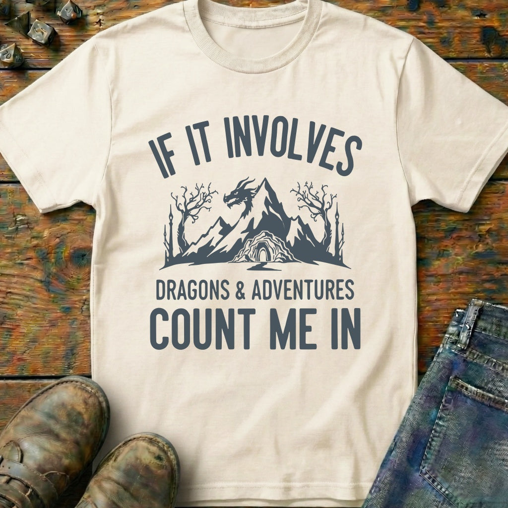 If It Involves Dragons T-Shirt