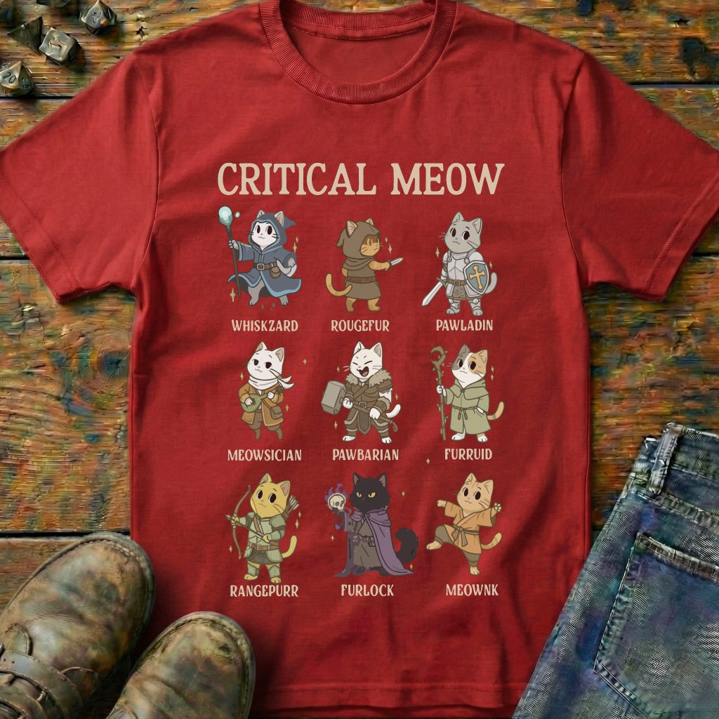 Critical Meow T-Shirt