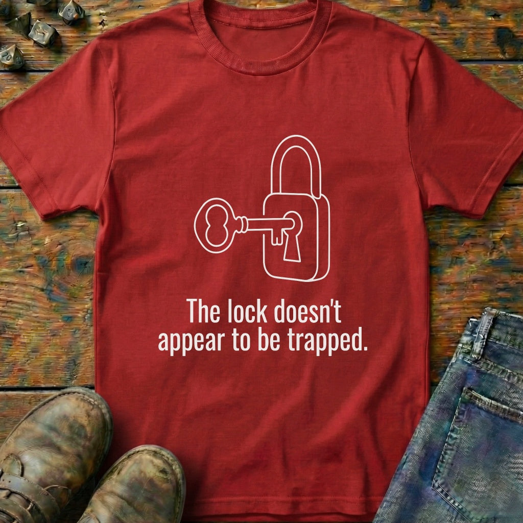 The Lock Doesnt Appear Line T-Shirt