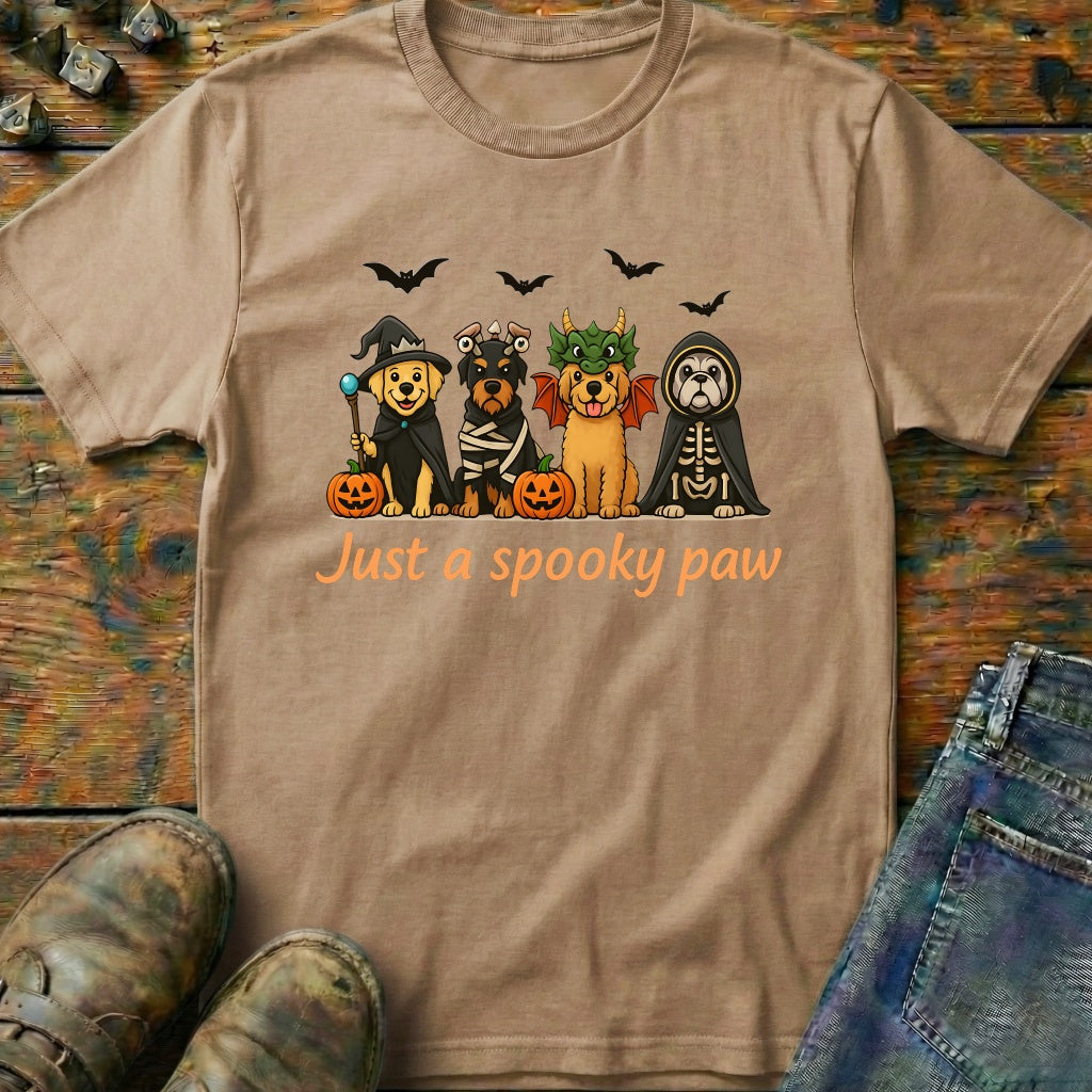 Just a Spooky Paw T-Shirt