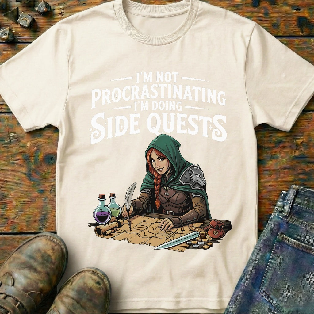 I'm Doing Side Quests Heroine T-Shirt