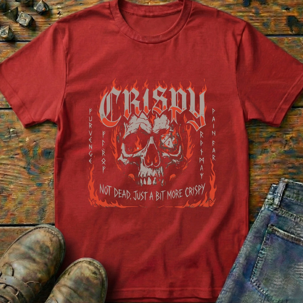 Not Dead Just Crispy Skull T-Shirt