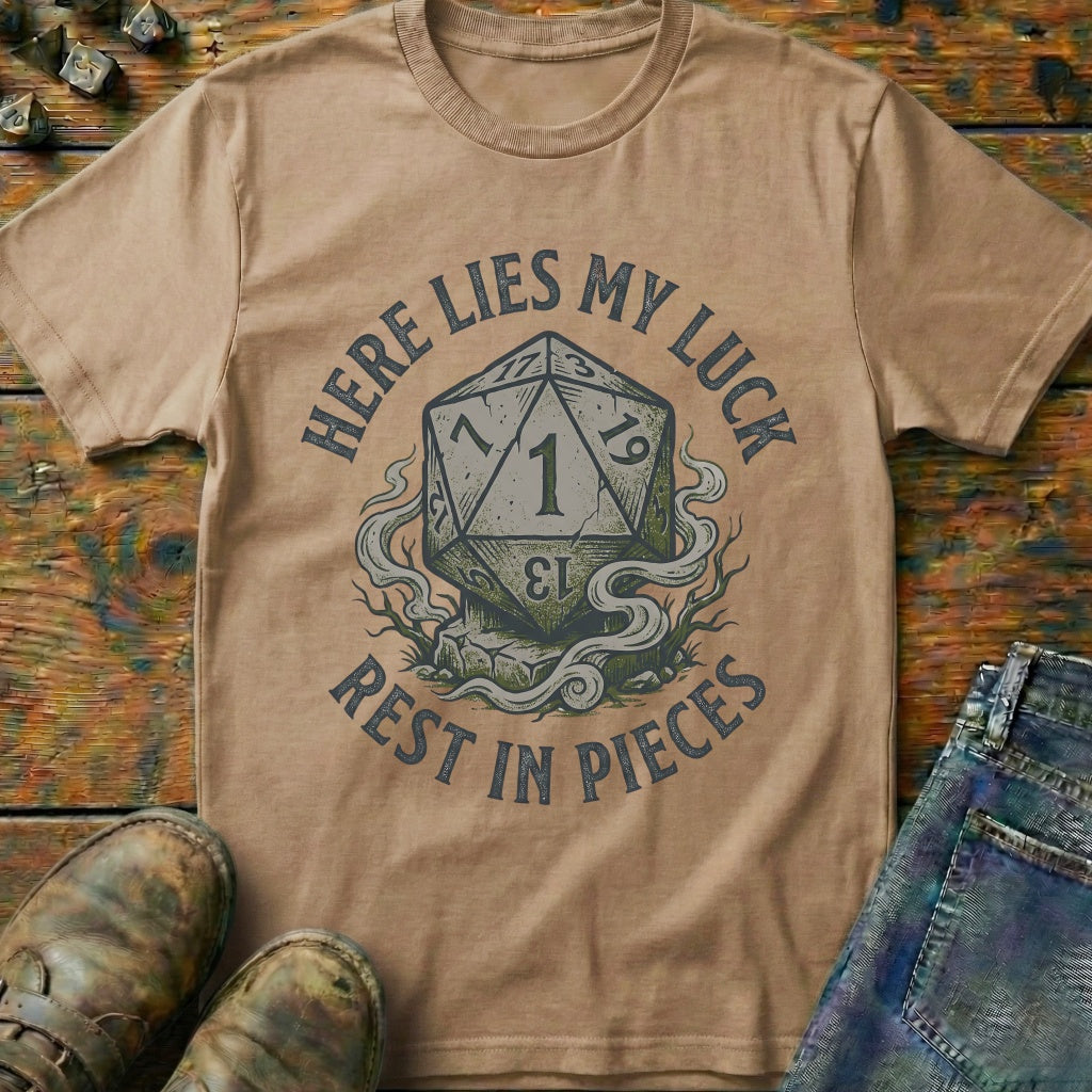 Here Lies My Luck T-Shirt
