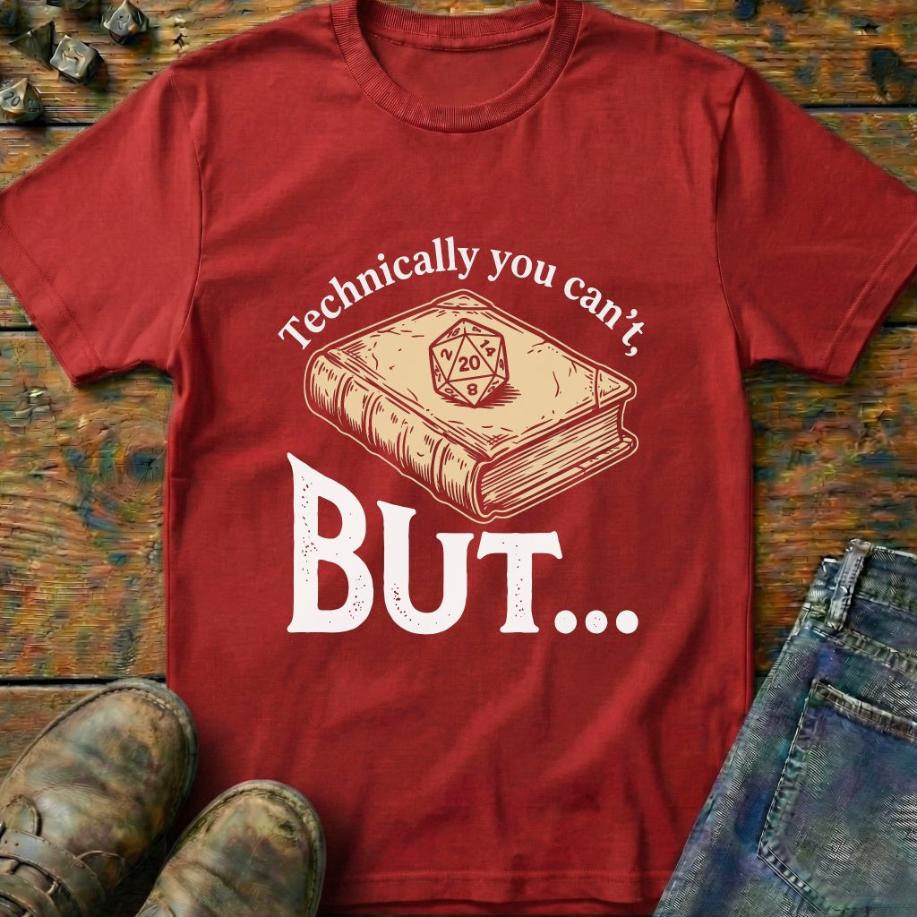 Technically You Cant Rule Book T-Shirt