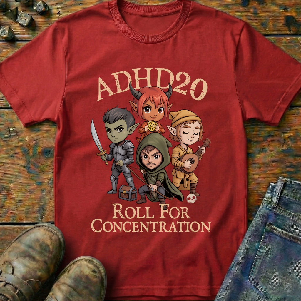 Roll For Concentration T-Shirt