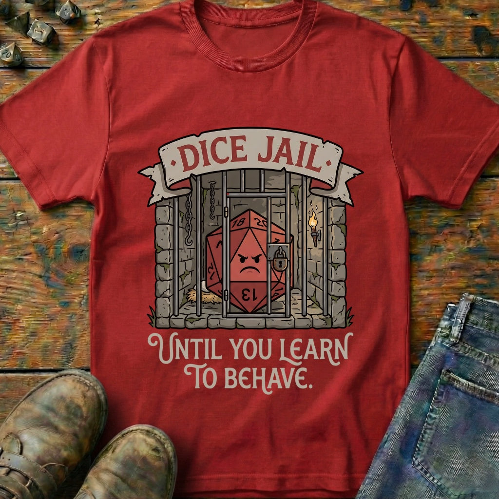 Dice Jail Behave T-Shirt