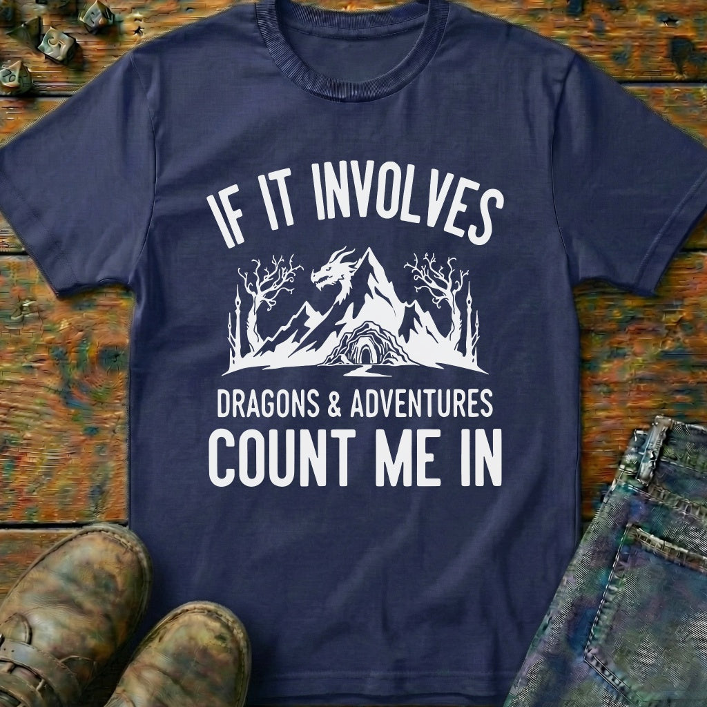 If It Involves Dragons T-Shirt