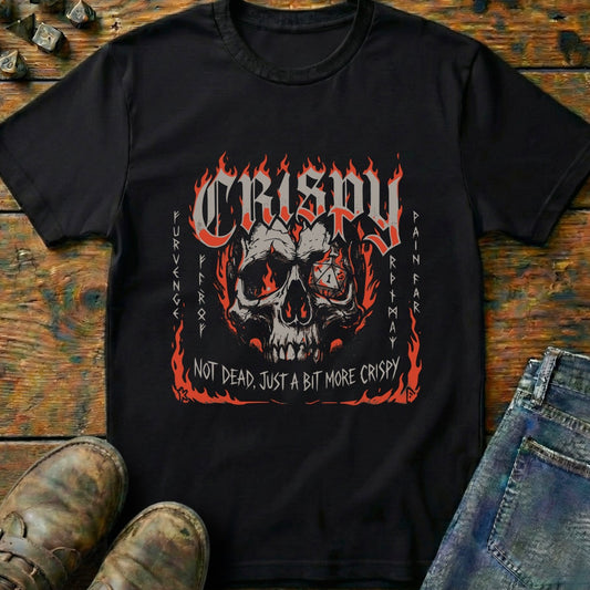 Not Dead Just Crispy Skull T-Shirt