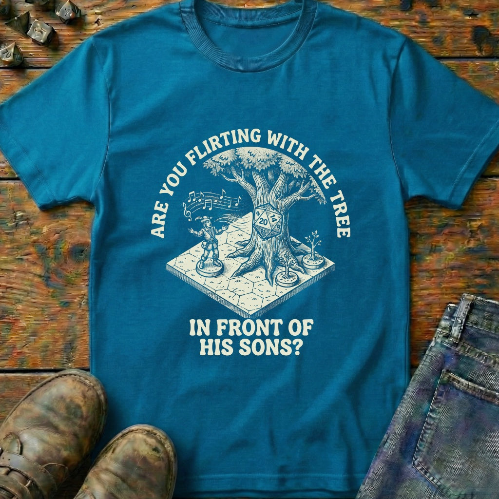Flirting With The Tree T-Shirt