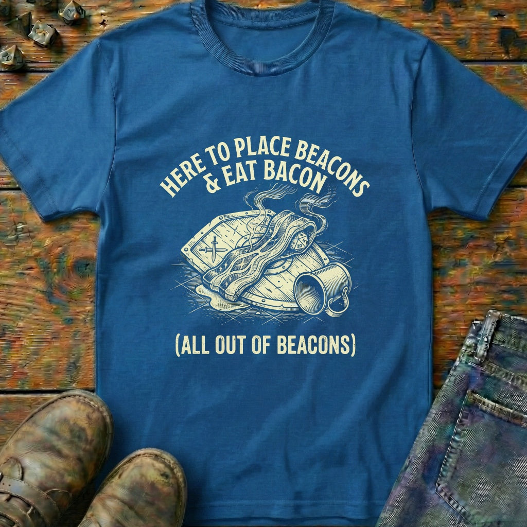 Place Beacons Eat Bacon T-Shirt