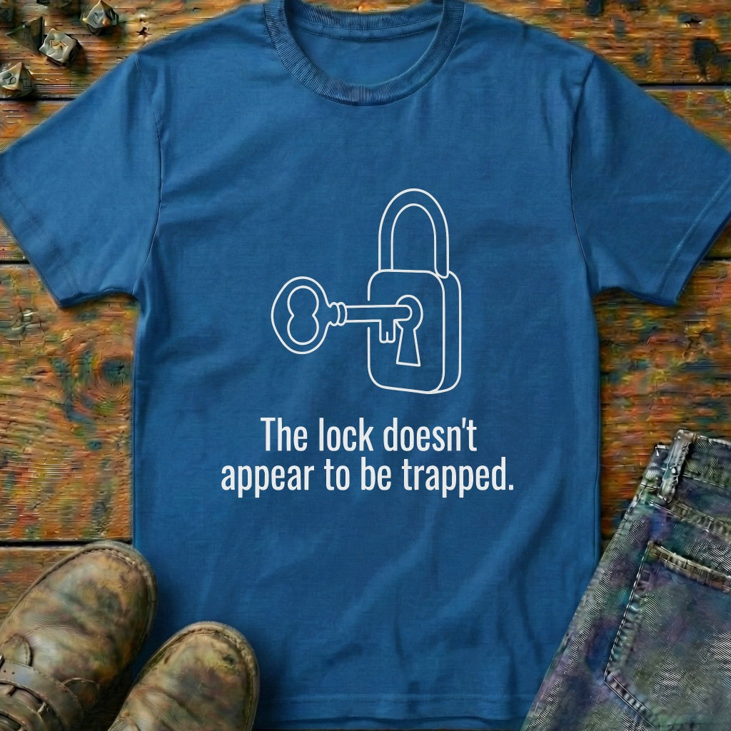 The Lock Doesnt Appear Line T-Shirt