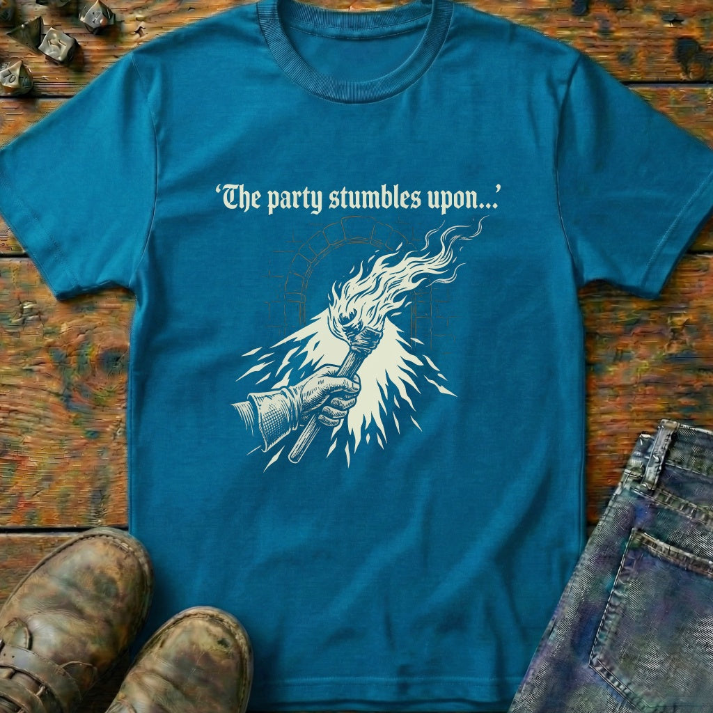 The Party Stumbles Torch T-Shirt