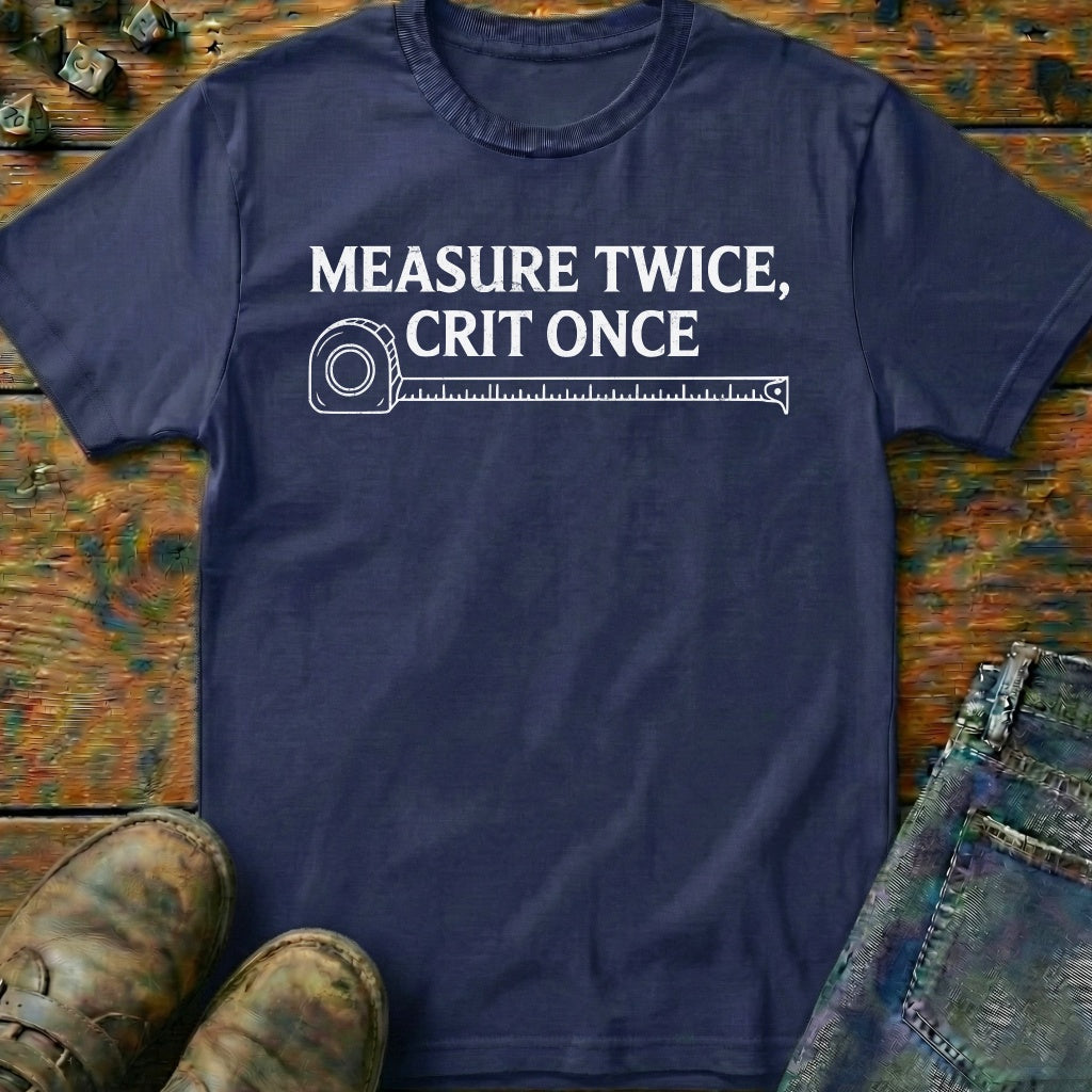 Measure Twice Crit Once T-Shirt