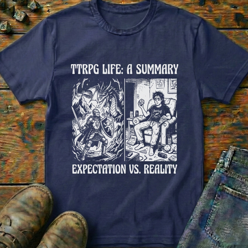 TTRPG Life A Summary T-Shirt
