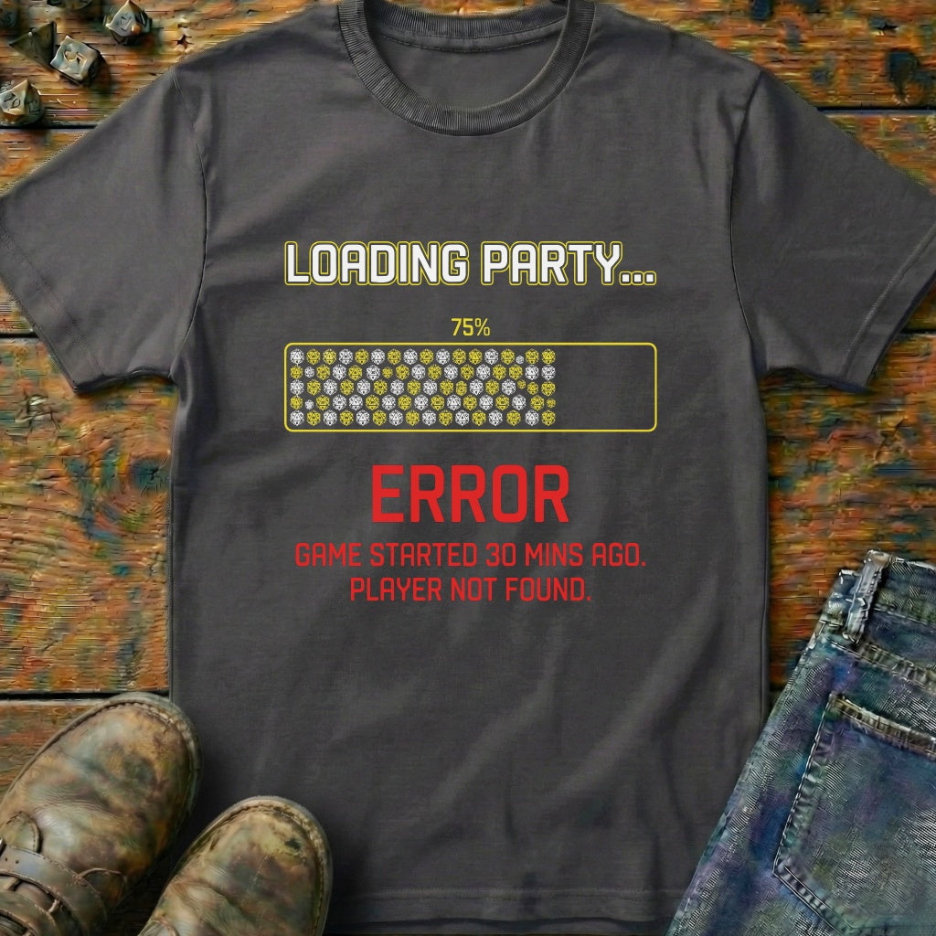 Loading Party 75 Error T-Shirt