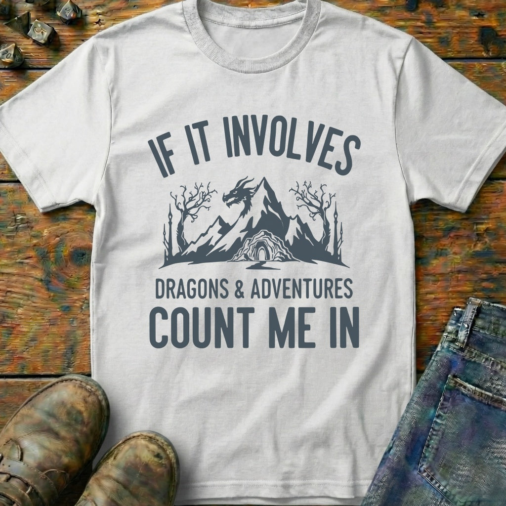 If It Involves Dragons T-Shirt
