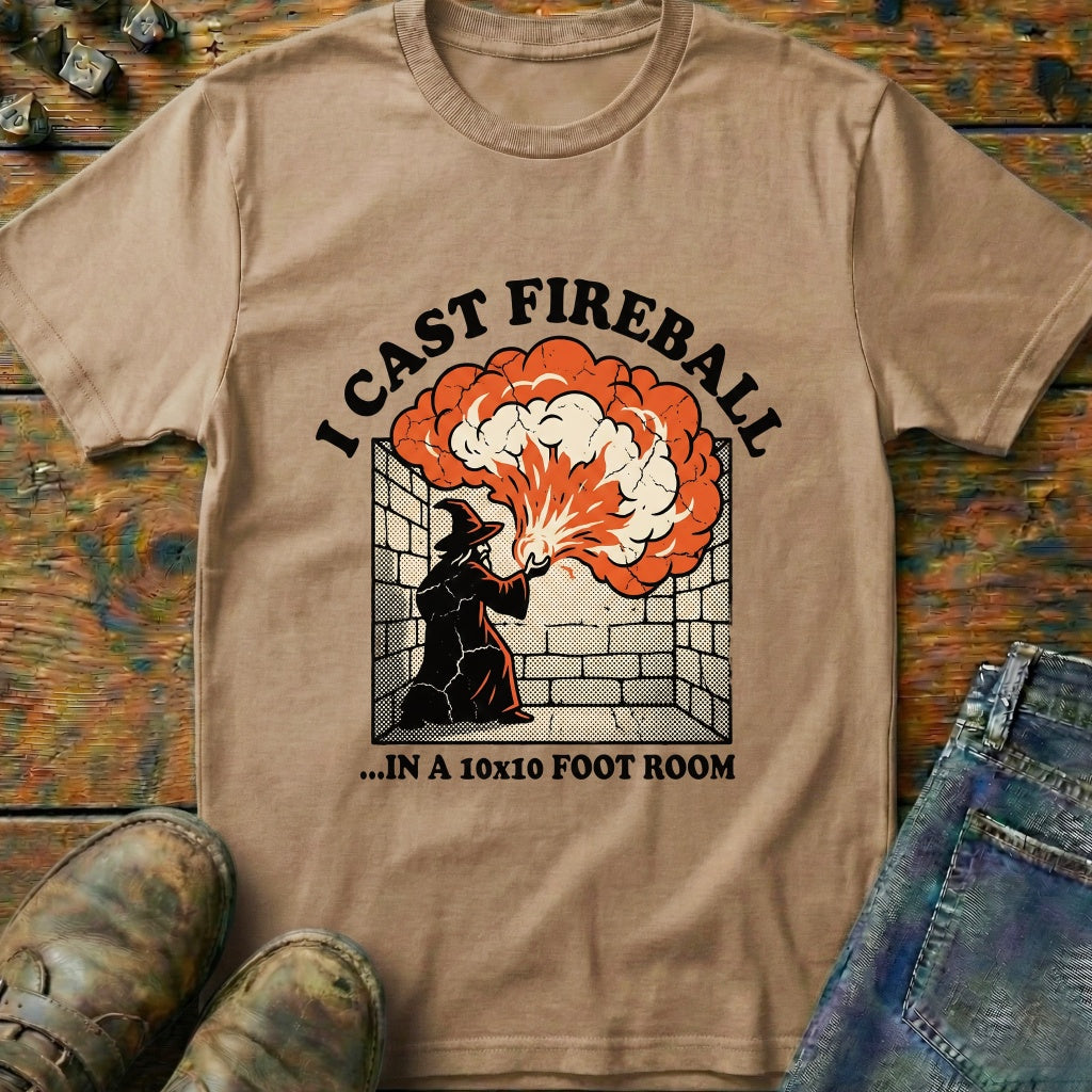 I Cast FIreball In T-Shirt