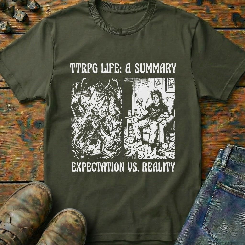 TTRPG Life A Summary T-Shirt