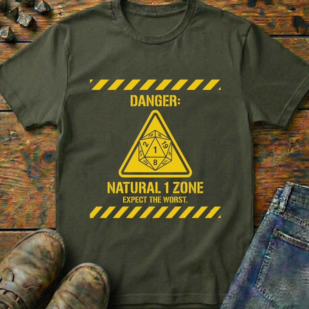 Danger Natural 1 Zone T-Shirt