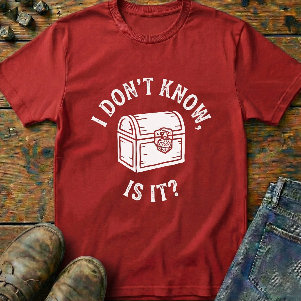I Dont Know Lock T-Shirt