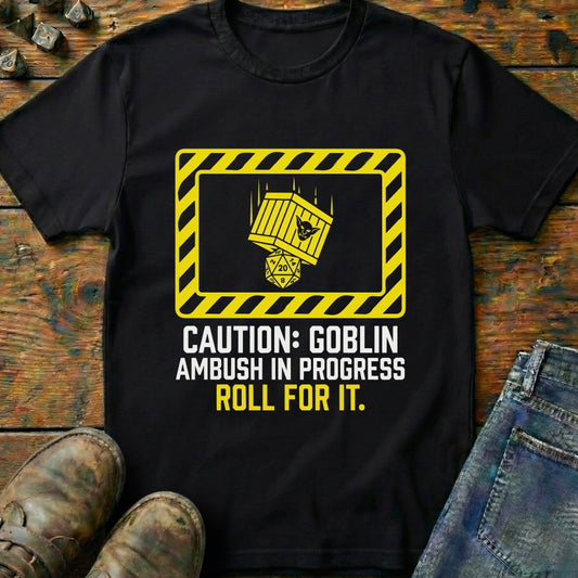 Caution Goblin Ambush T-Shirt