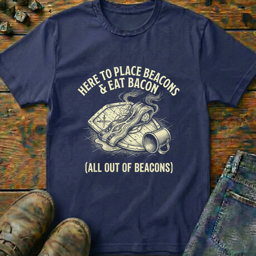 Place Beacons Eat Bacon T-Shirt