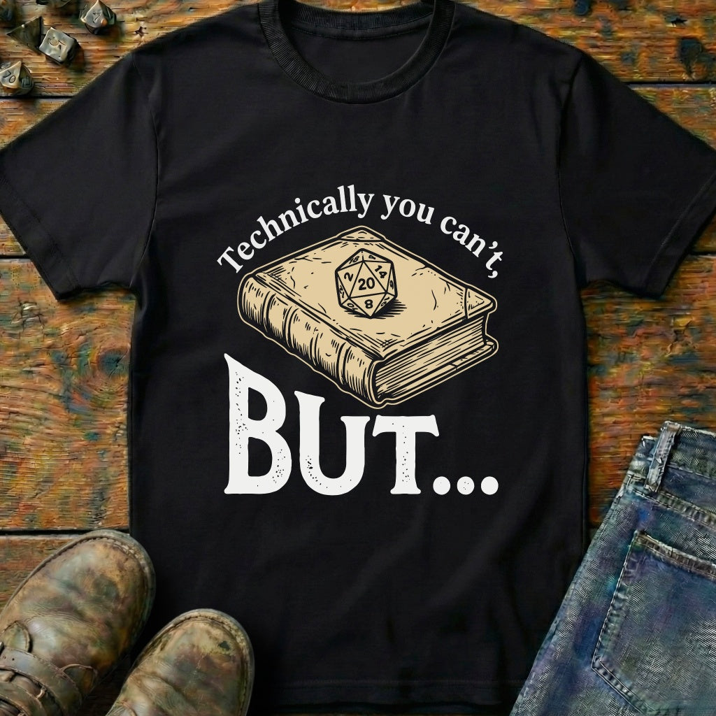 Technically You Cant Rule Book T-Shirt