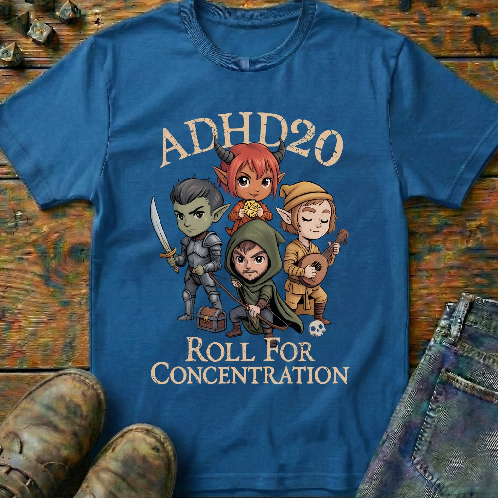 Roll For Concentration T-Shirt