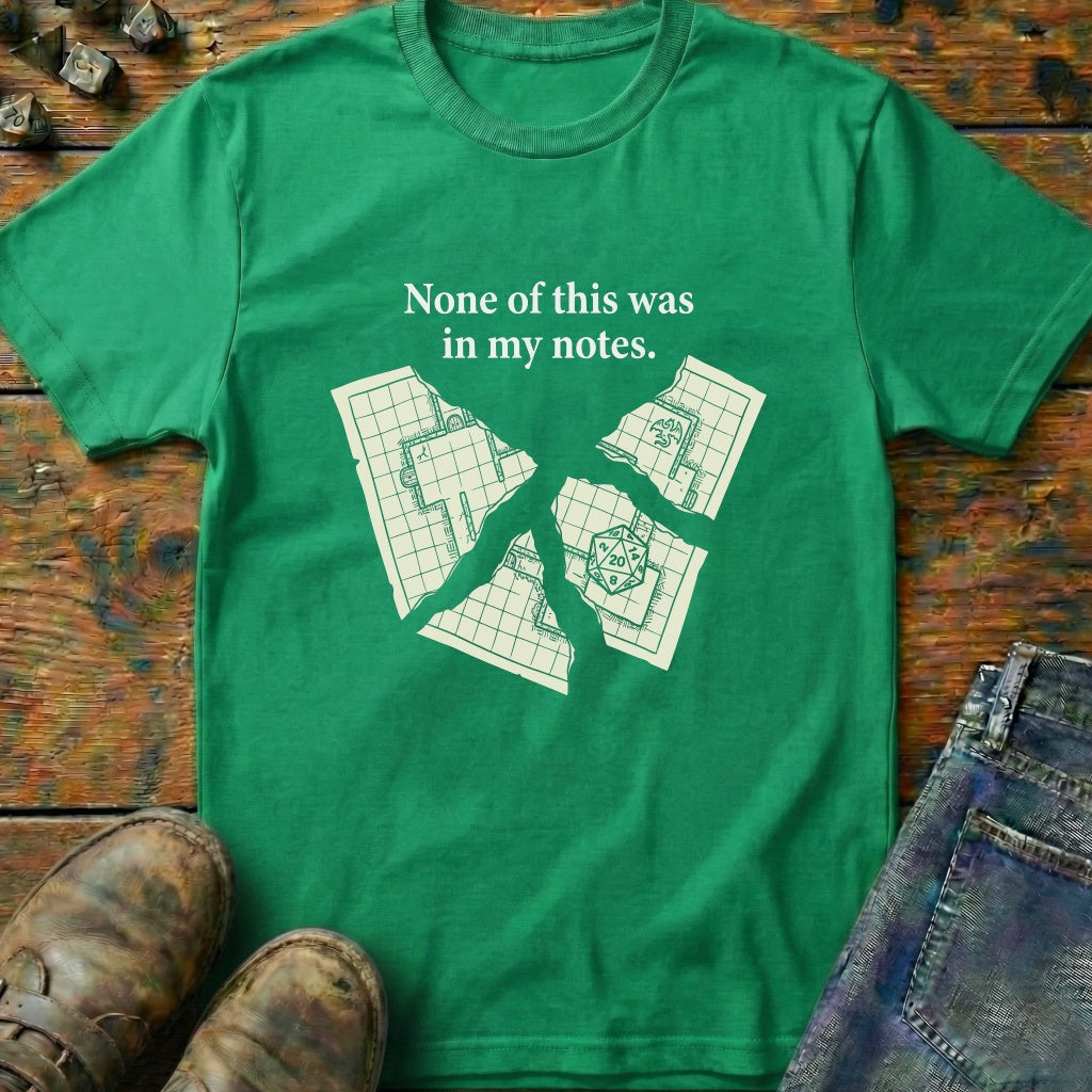 None Of This Was Notes T-Shirt
