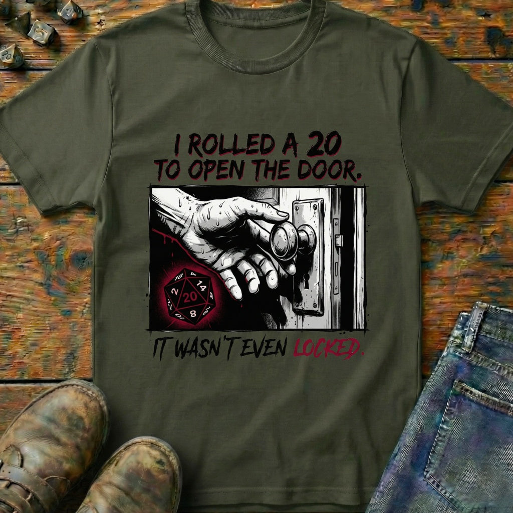 A 20 To Open The Door T-Shirt
