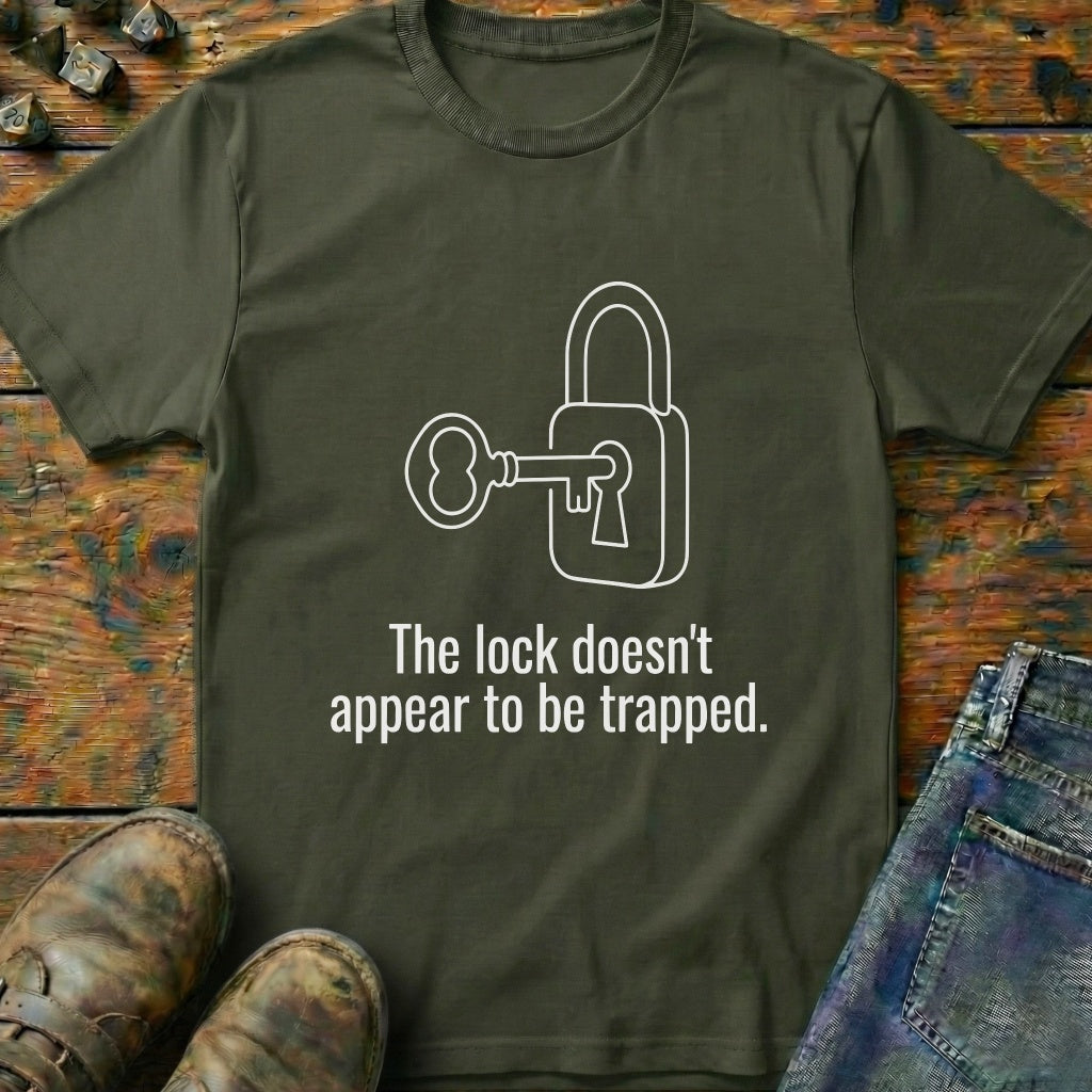 The Lock Doesnt Appear Line T-Shirt