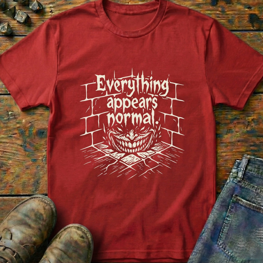 Everything Appears Normal Corner T-Shirt