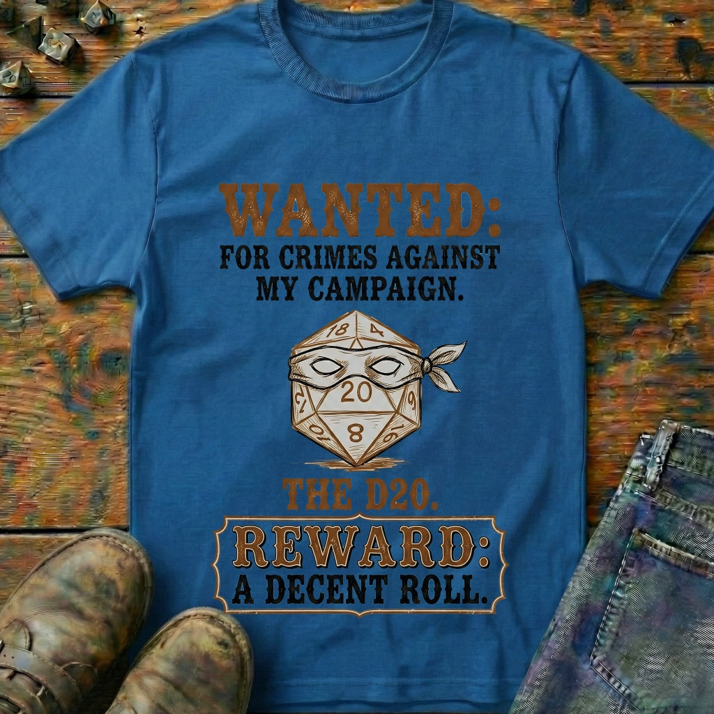 D20 Wanted T-Shirt