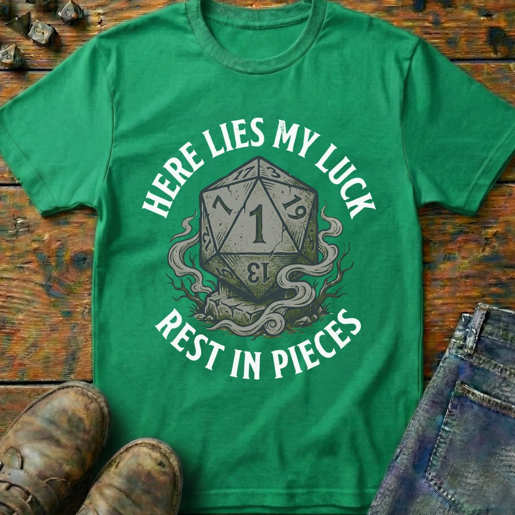 Here Lies My Luck T-Shirt