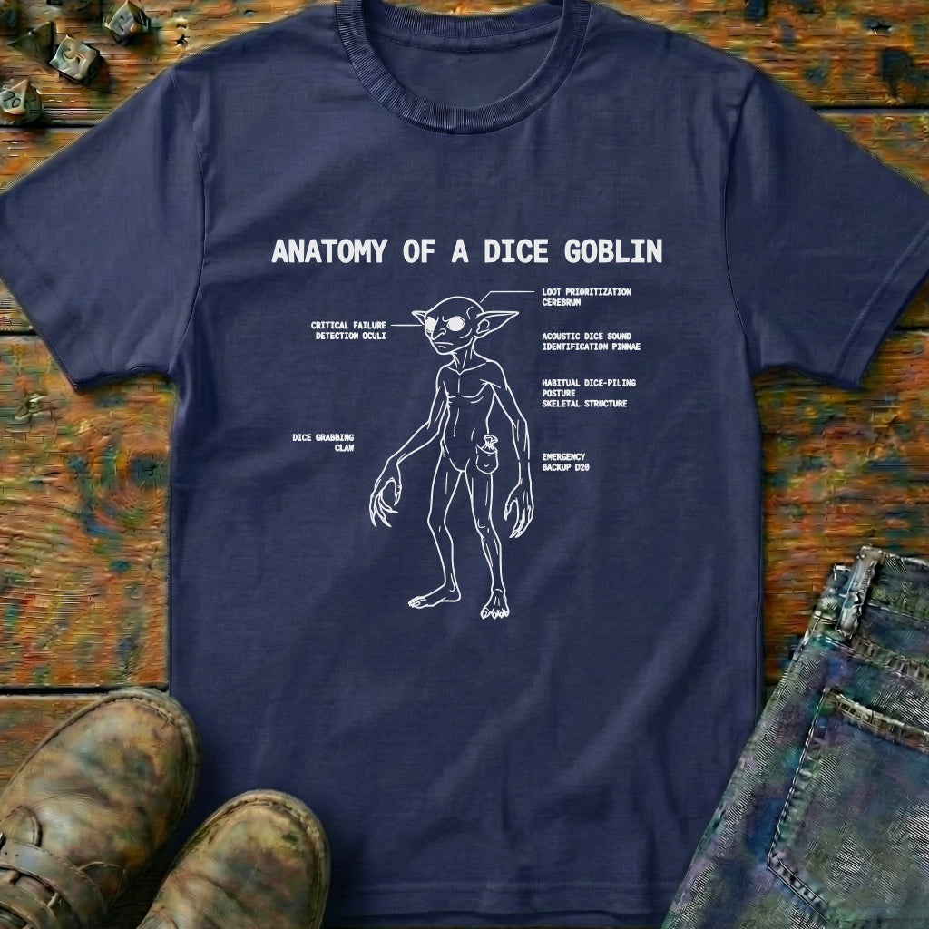 Anatomy Of A Dice Goblin T-Shirt