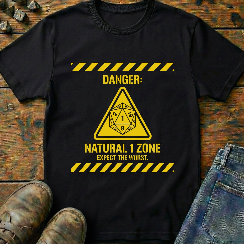 Danger Natural 1 Zone T-Shirt