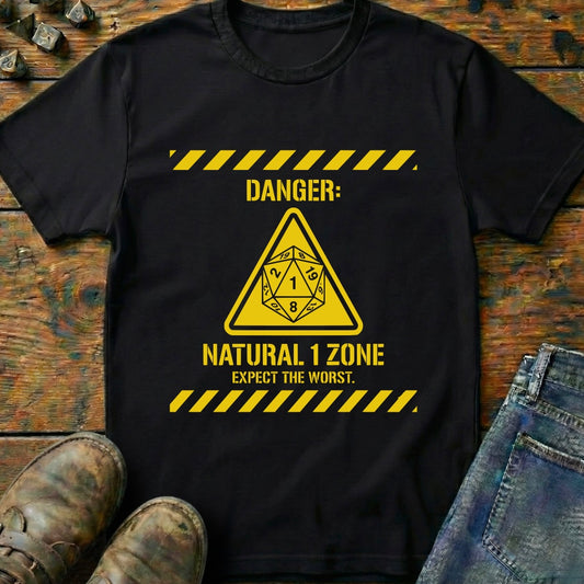 Danger Natural 1 Zone T-Shirt