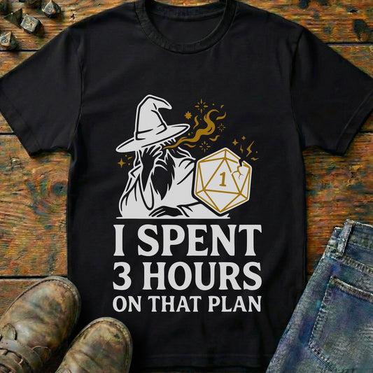 I Spent 3 Hours T-Shirt