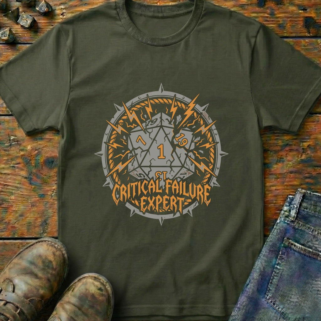 Critical Failure Expert T-Shirt