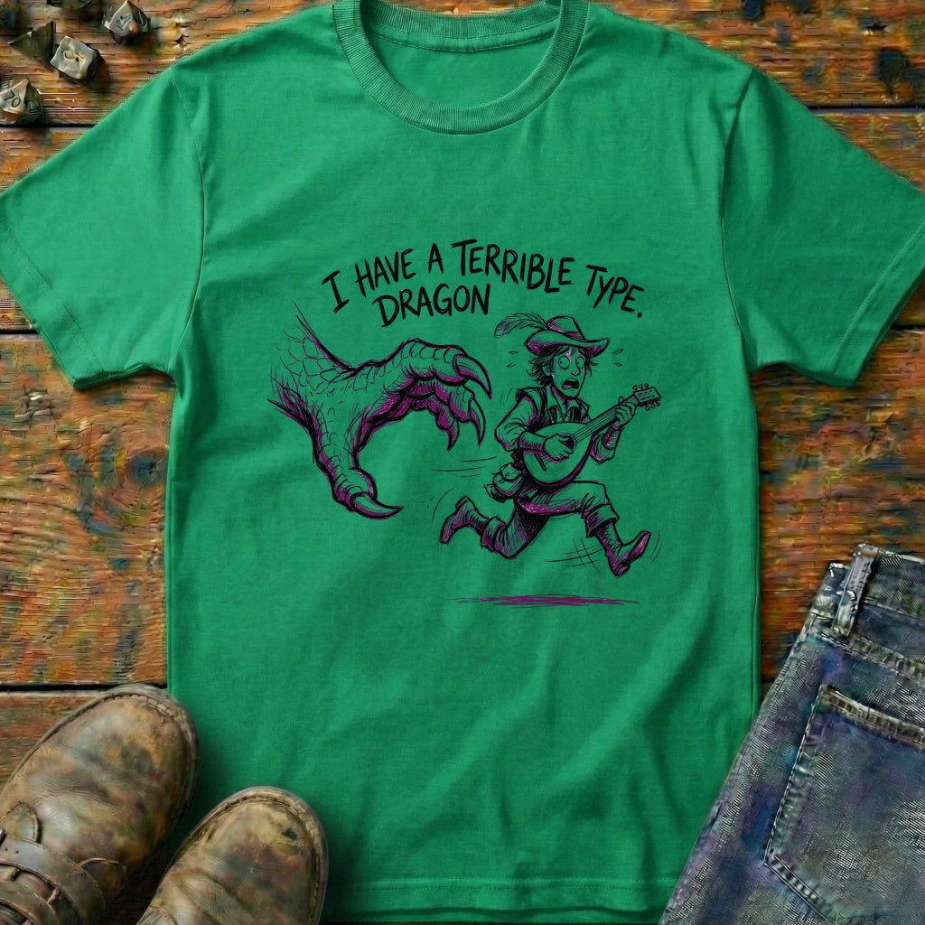 Terrible Type Dragon T-Shirt