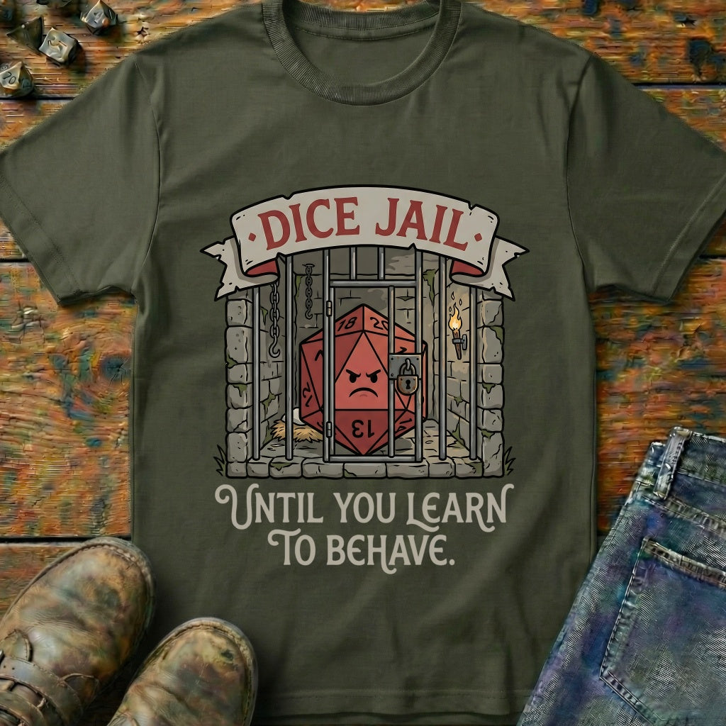 Dice Jail Behave T-Shirt
