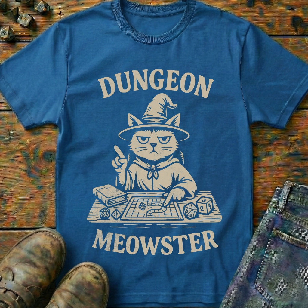 Dungeon Meowster Cat T-Shirt
