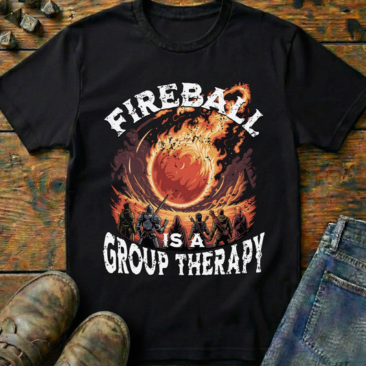 Fireball is a Group Therapy T-Shirt