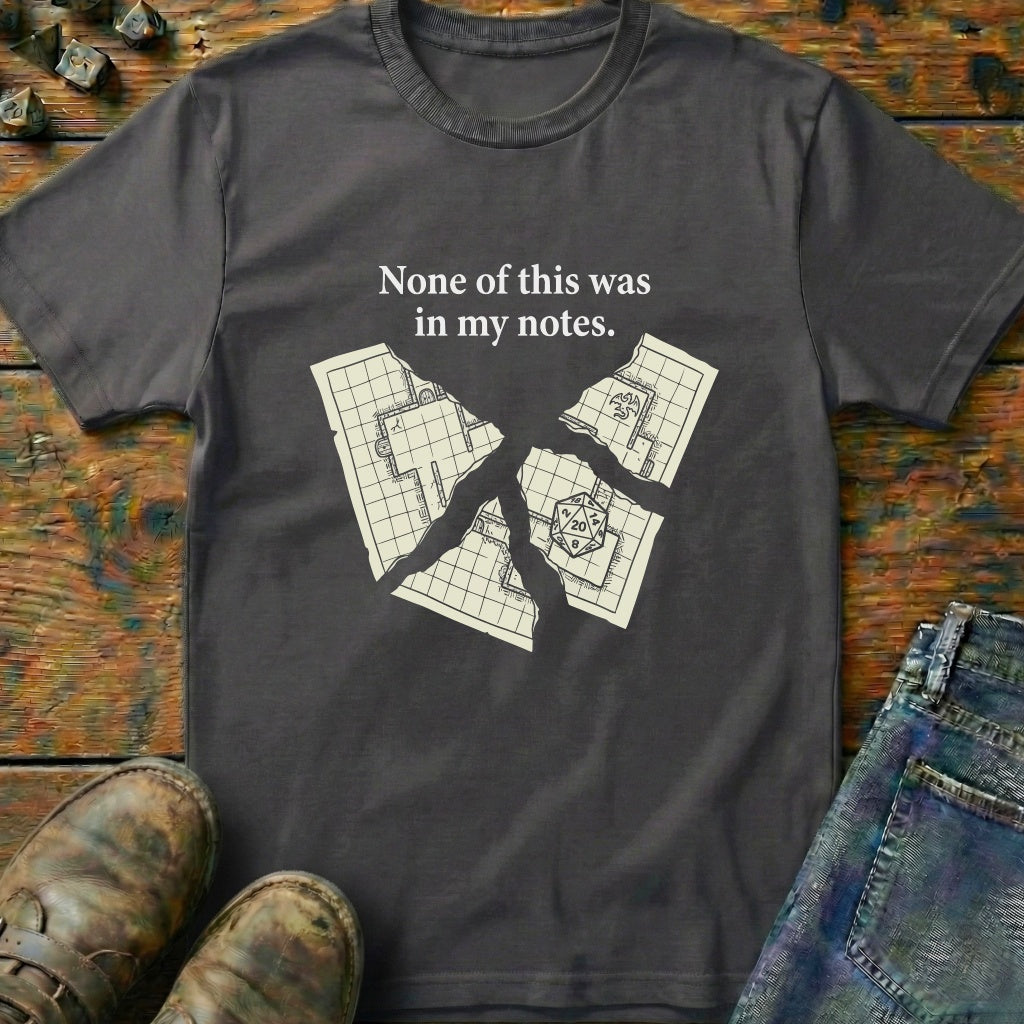 None Of This Was Notes T-Shirt