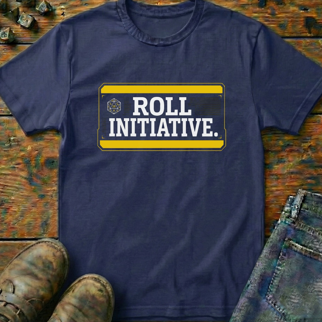 Roll Initiative Dice UI T-Shirt