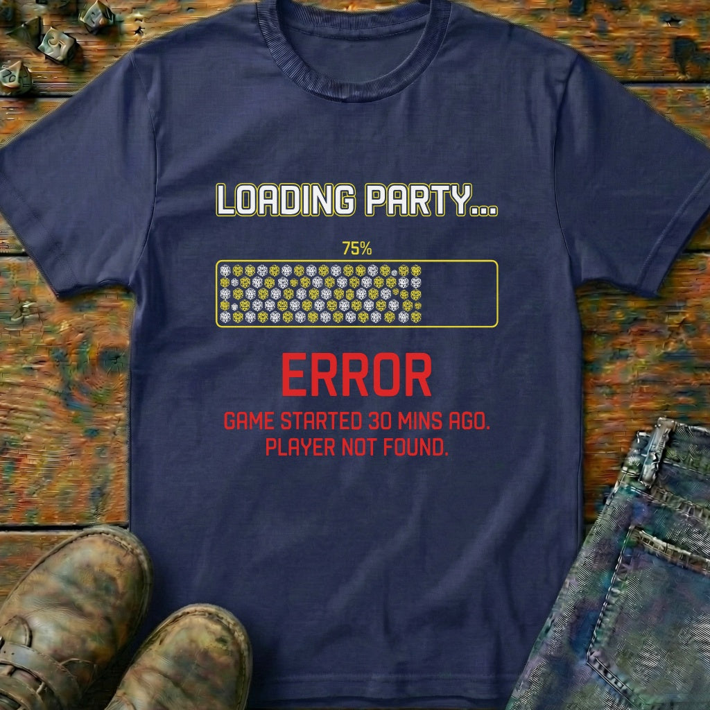 Loading Party 75 Error T-Shirt