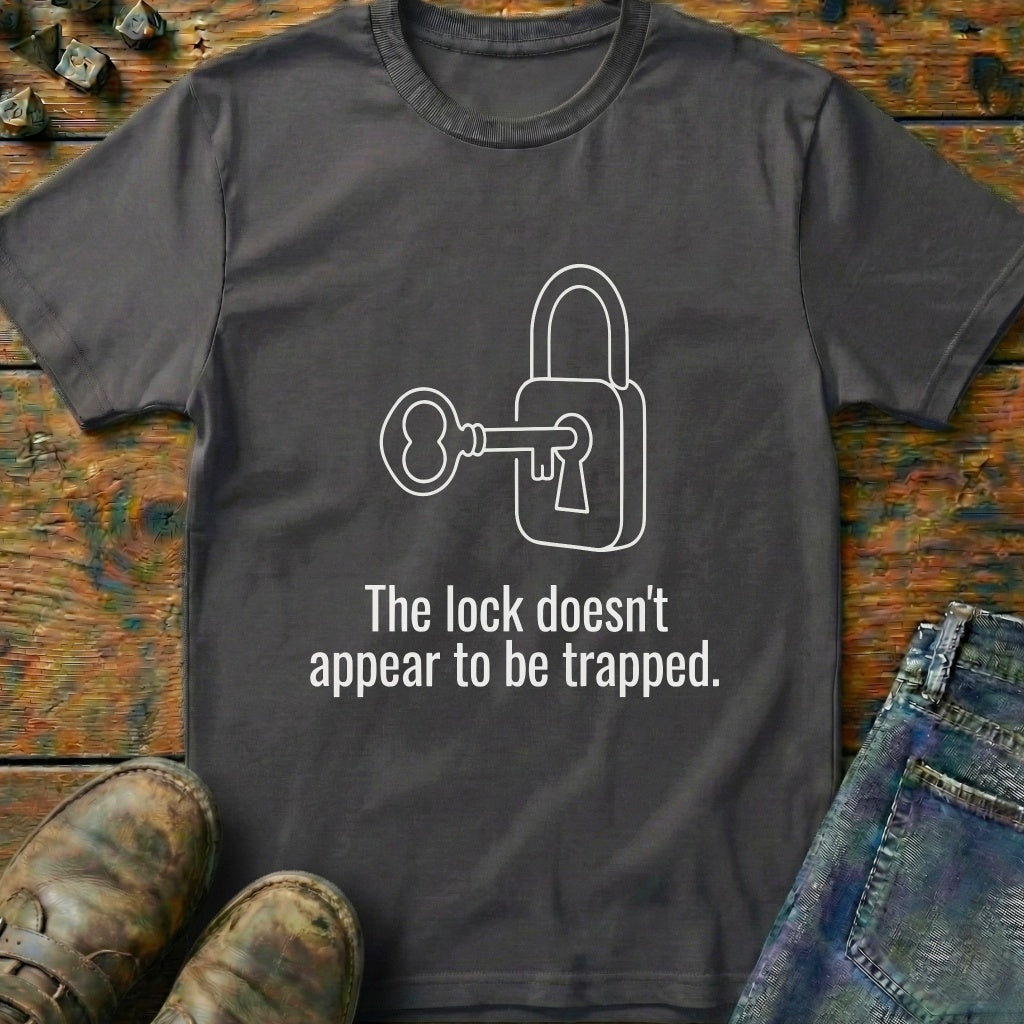 The Lock Doesnt Appear Line T-Shirt