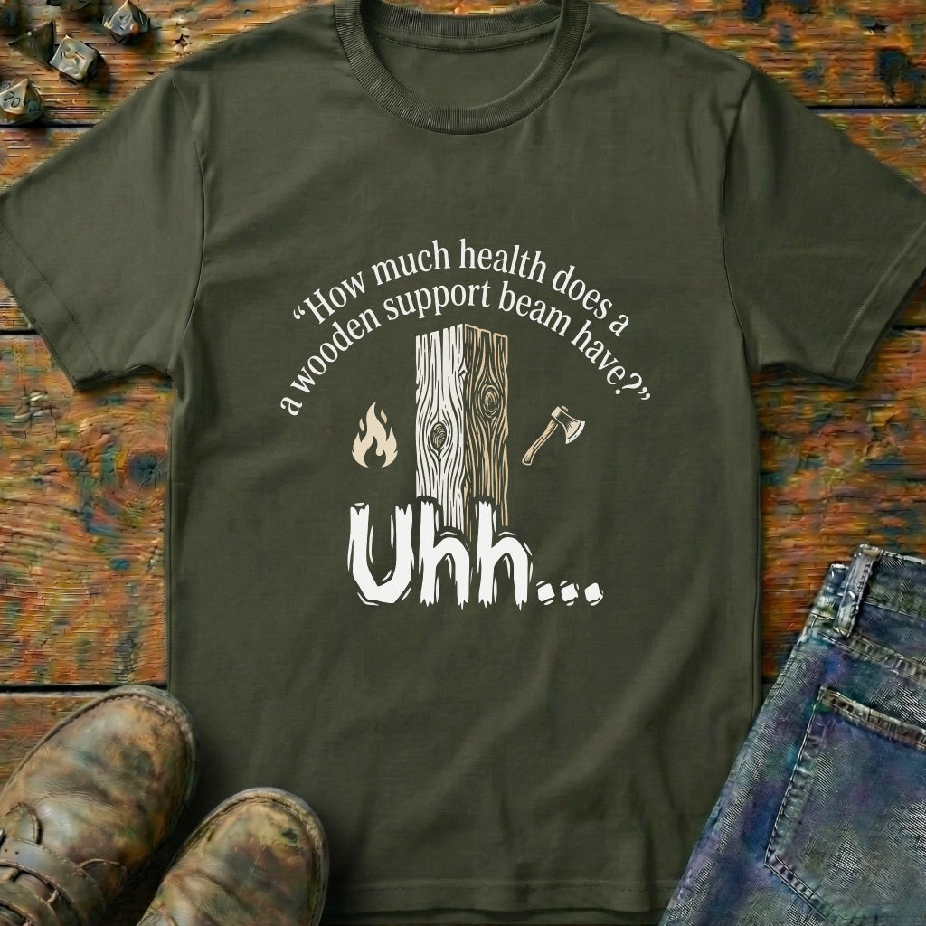 How Much Health Does A Wooden T-Shirt