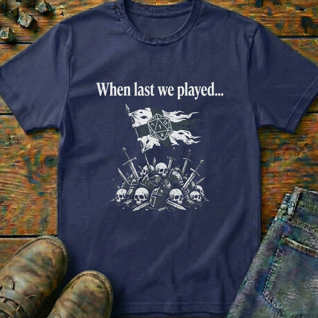 When Last We Played Flag T-Shirt
