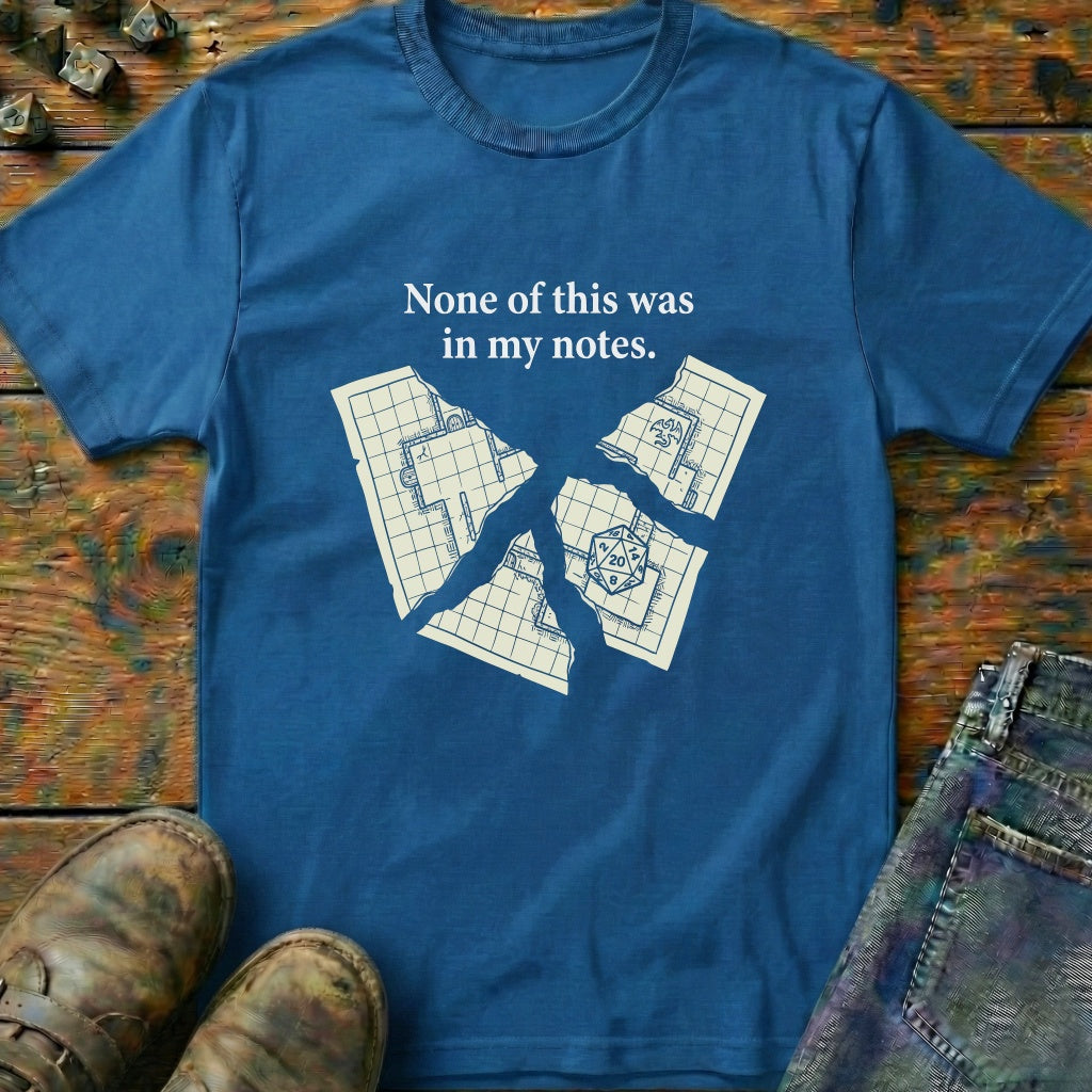 None Of This Was Notes T-Shirt